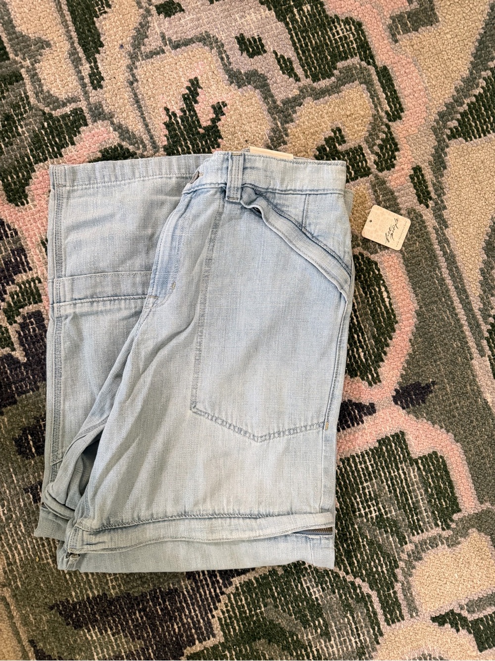 Free people We the People Trailblazer convertible zip jeans NWT size 28 - Picture 5 of 6